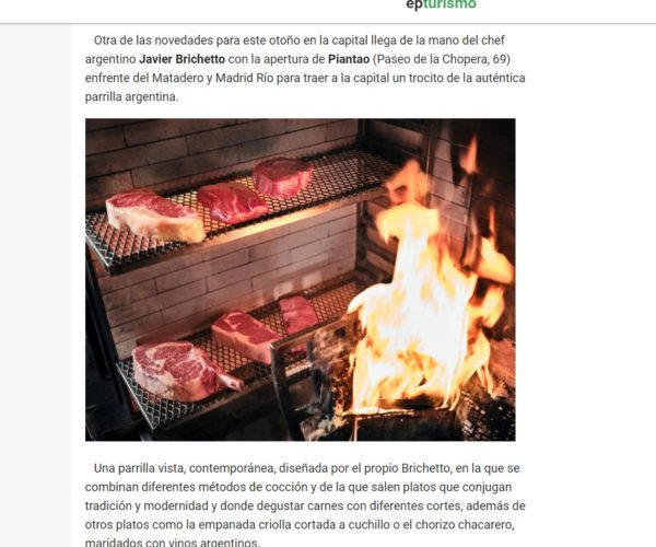 EuropaPress – EpTurismo — Nueve restaurantes en Madrid para refugiarse este otoño.